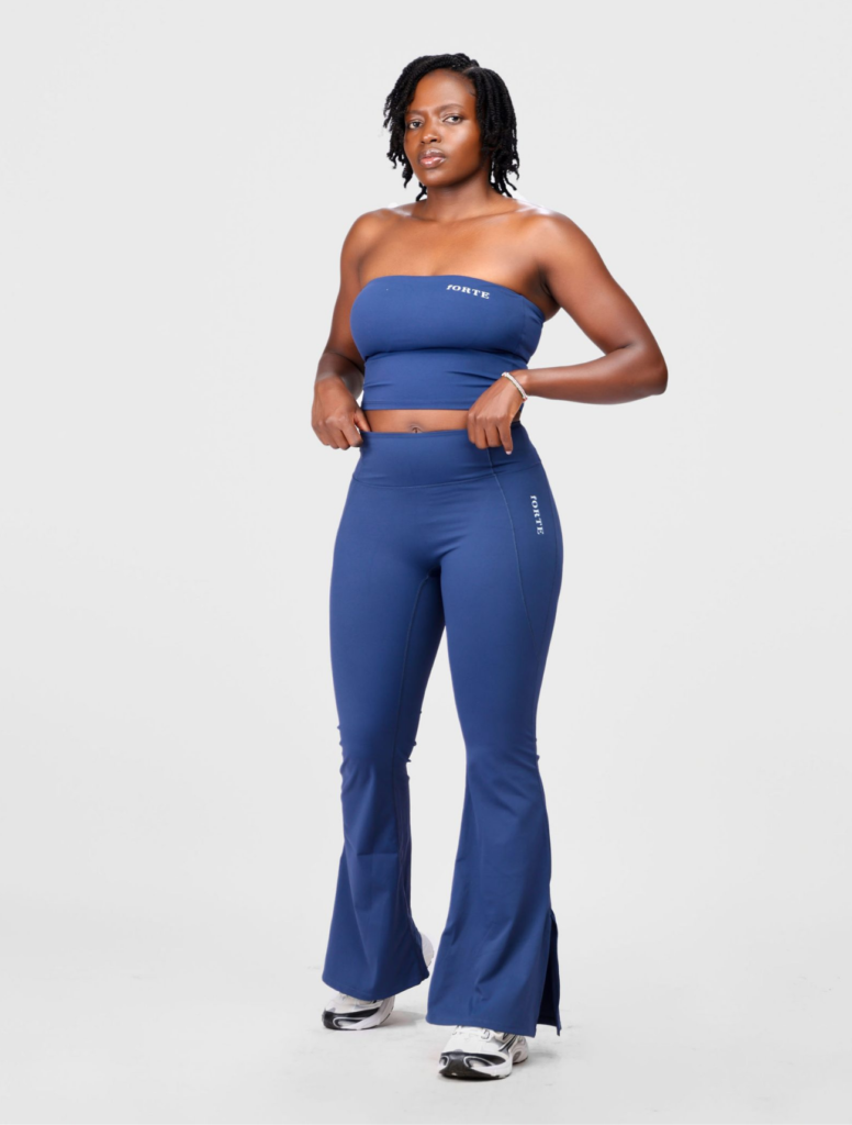 Forte BandeauFlex Flare Pants Set